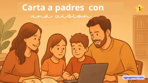 carta a padres con una visión